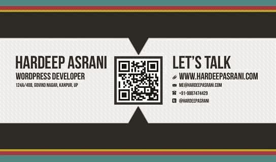 Business Card Back